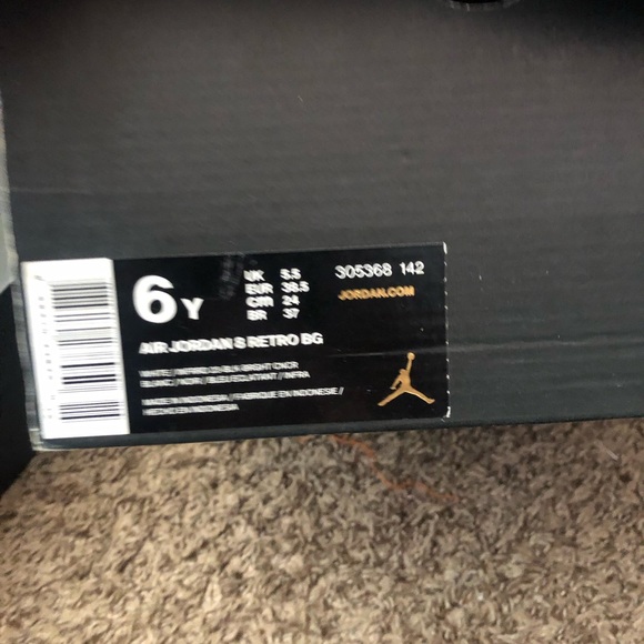 Jordan retro 8s - Picture 2 of 3